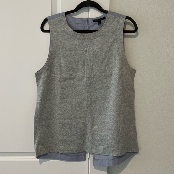 Banana Republic Sleeveless Poplin Back Top - Picture 3 of 7